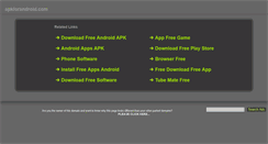 Desktop Screenshot of apkforandroid.com